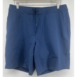 Ten Thousand Foundation Shorts Large TTSH003V6 Blue Stretch Gym